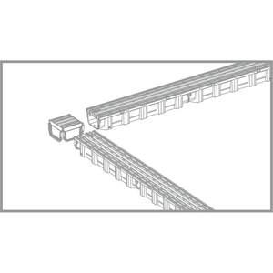 Комплект MAX DRAIN А15 канал с решеткой L1000/H78/B114