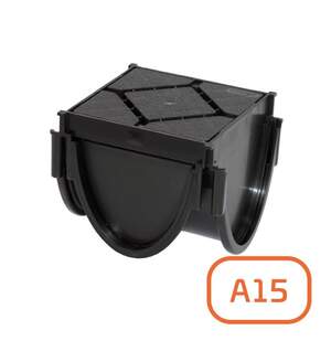 Комплект MAX DRAIN SLIM Z А15 канал з решіткою L1000/H87/B96