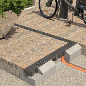 Комплект MAX DRAIN SLIM Z А15 канал з решіткою L1000/H87/B96