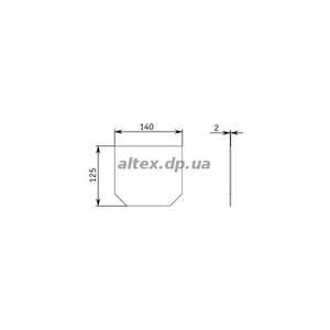 Торцева заглушка DN 100, h=125 сталева, оцинкована