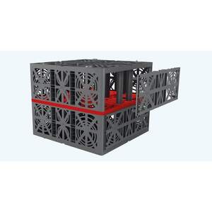 Бічні заглушки для ECO Bloc 205 л., комплект 2шт. Бічні заглушки для ECO Bloc 205 л., комплект 2шт.